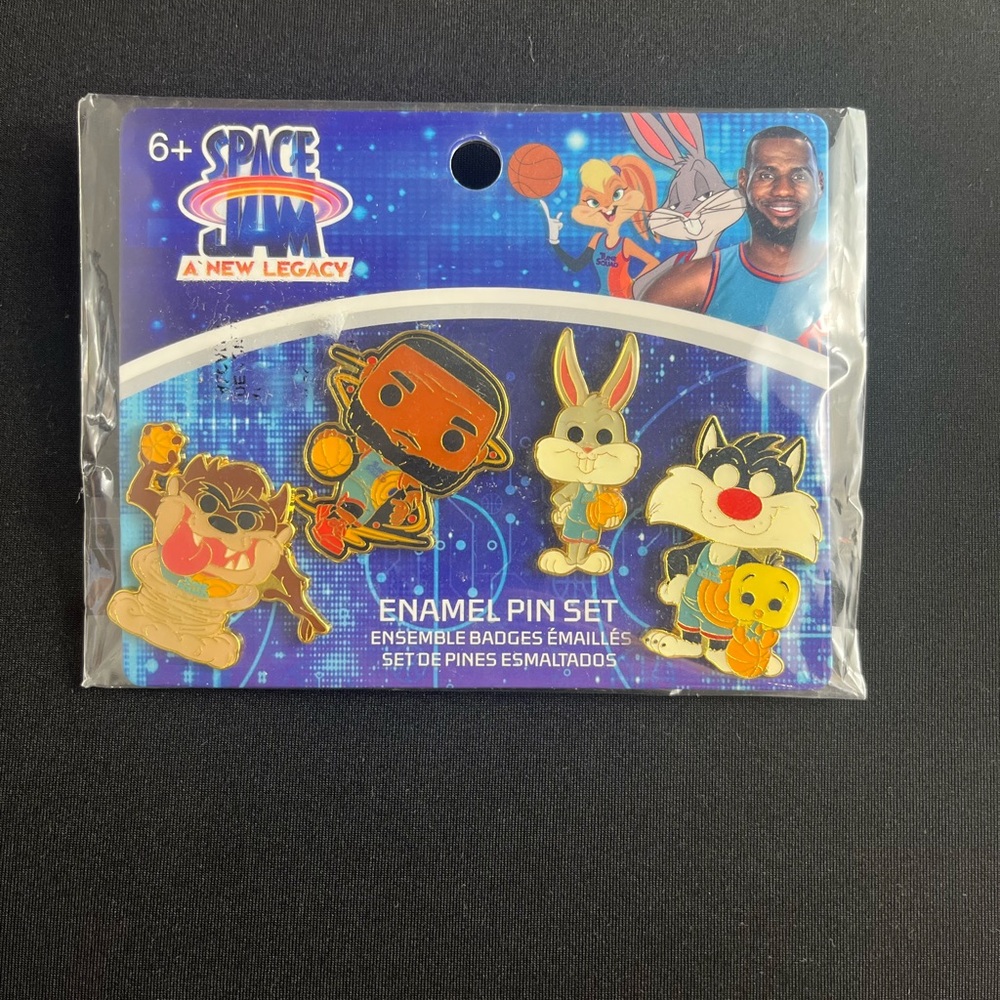 Funko Pop! Pin Space Jam- A New Legacy Enamel Pin Set - 4 Pk